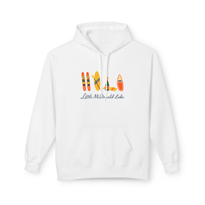 CUSTOM Lake Days Hoodie — Summer Paddleboard & Kayak Graphic