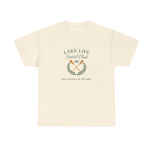 Lake Life Tee — "Lake Life Social Club" Graphic T-Shirt