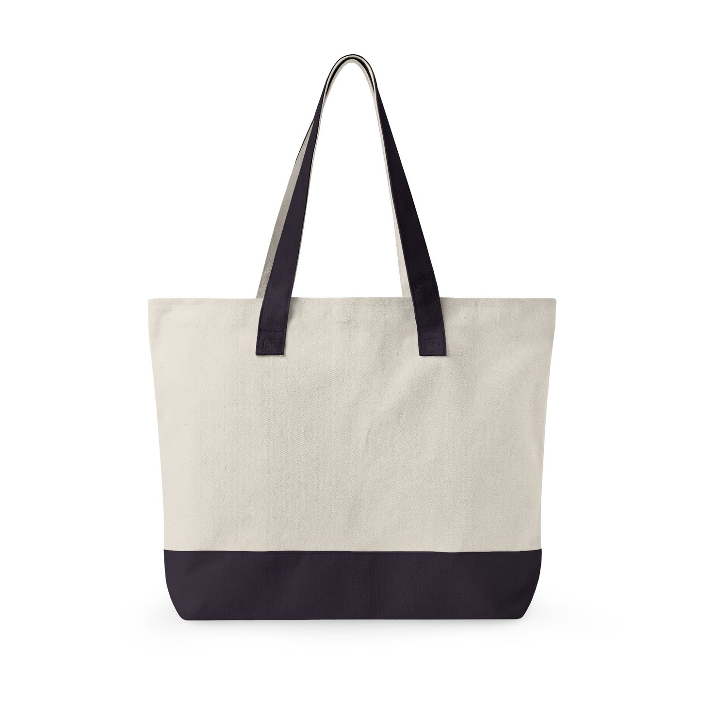 Canvas Beach Tote Bag - 'Calm Days' Surfboard & Sandals Design